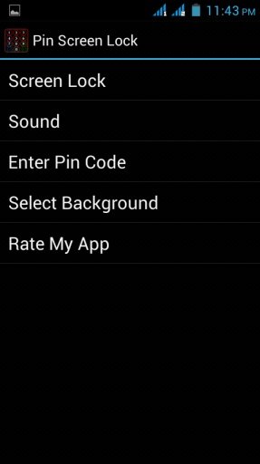 Pin Screen Lock截图3