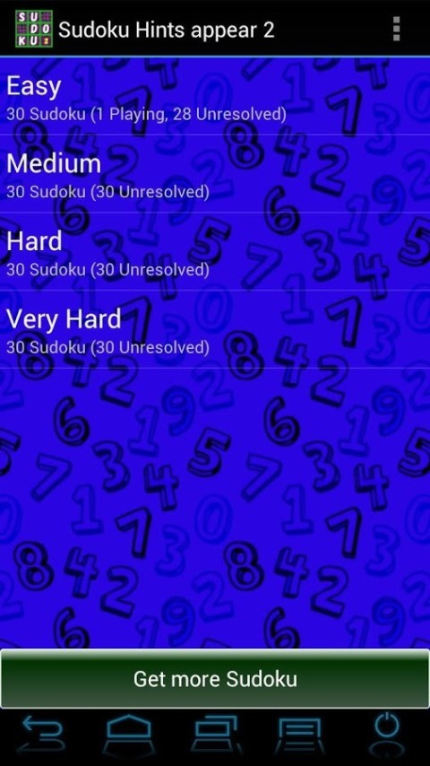 Sudoku Hints appear 3截图4