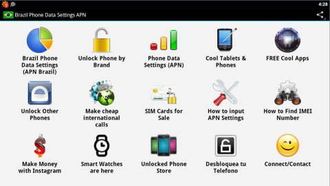 Brazil Phone Data Settings APN截图6
