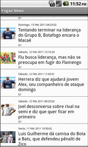 Fog&atilde;o News截图1