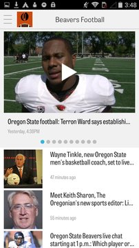 OregonLive: OSU Football News截图