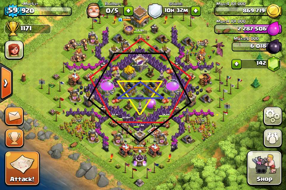 COC Level 10 Town Strategy截图3