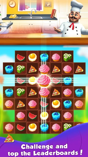 Chef Story: Free Match 3 Games截图3