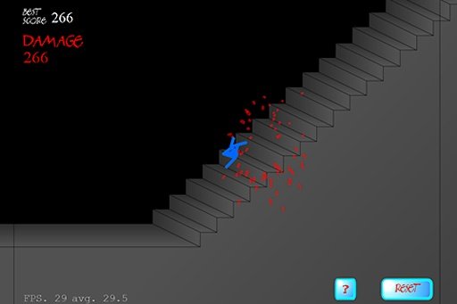 Stickman Fall Stairs截图2