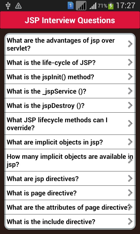 Adv Java Interview Prepa...截图1