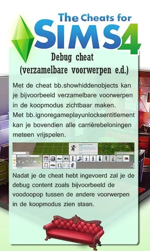 Cheats for Sims 4截图6