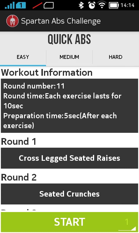 Spartan Abs Challenge截图2