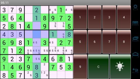 Sudoku Hints appear 1截图2
