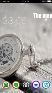 The memory of time Theme截图4