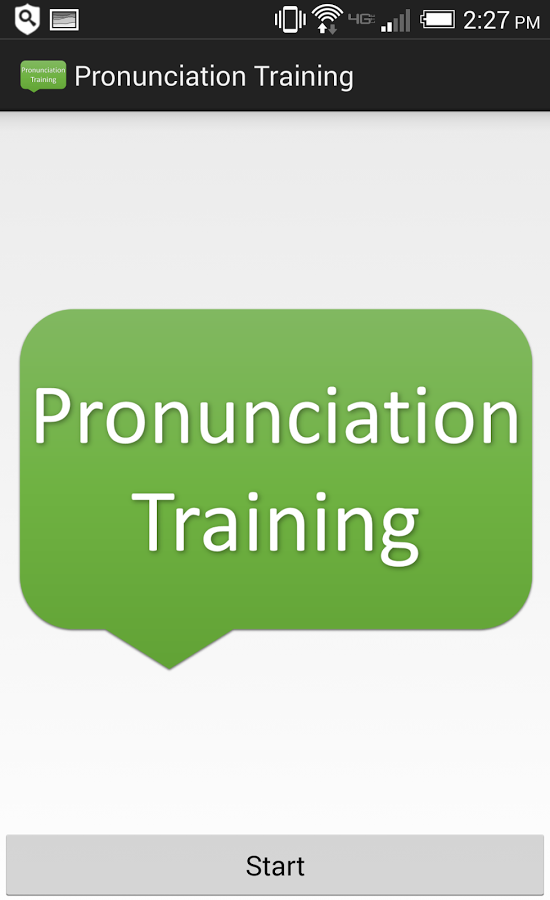 Pronunciation Training截图1