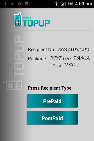 Mobile Topup to Bangladesh截图2