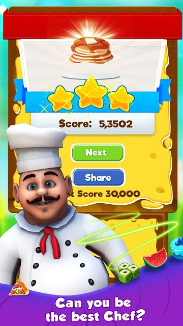 Chef Story: Free Match 3 Games截图2