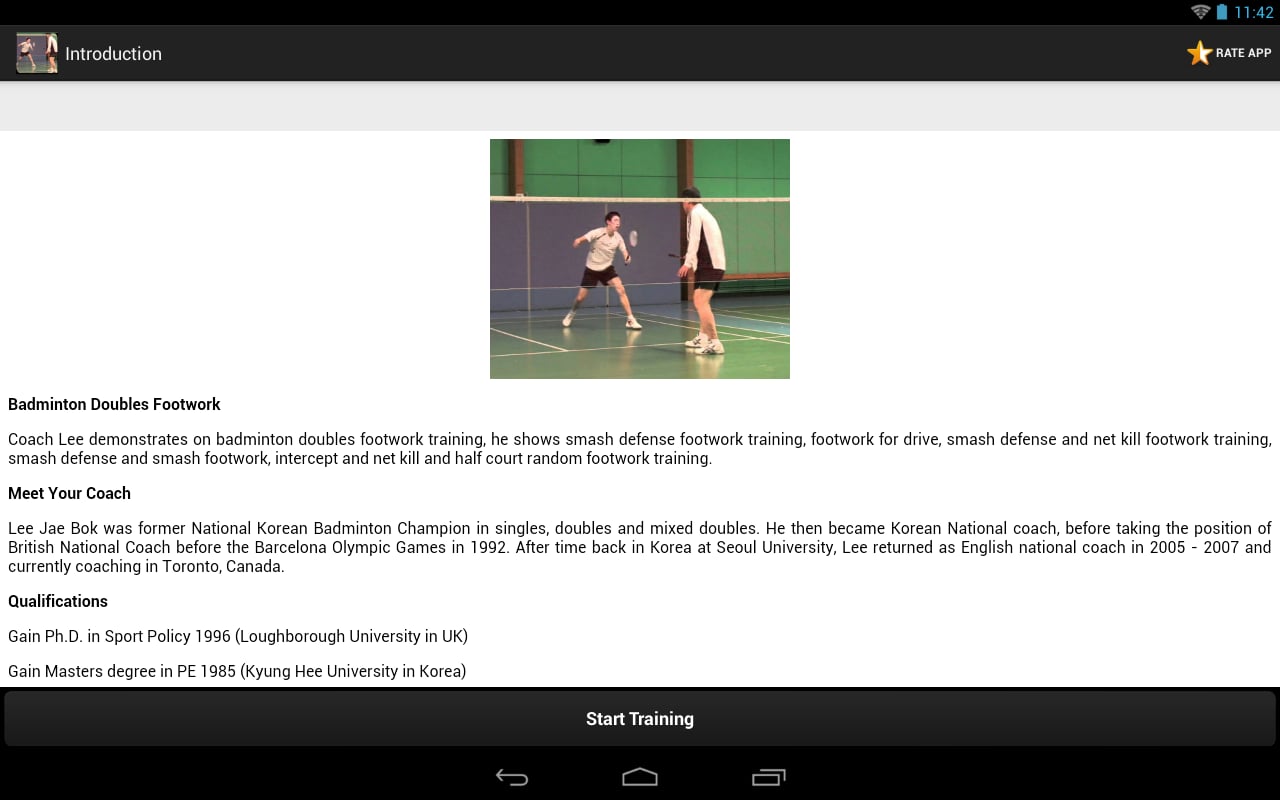 Badminton Doubles Footwo...截图2