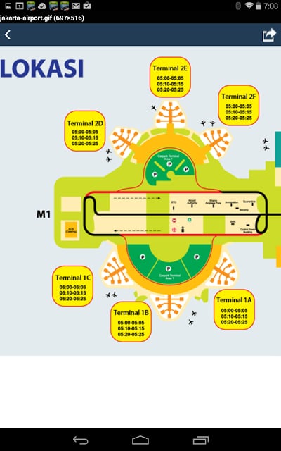 雅加达机场截图7