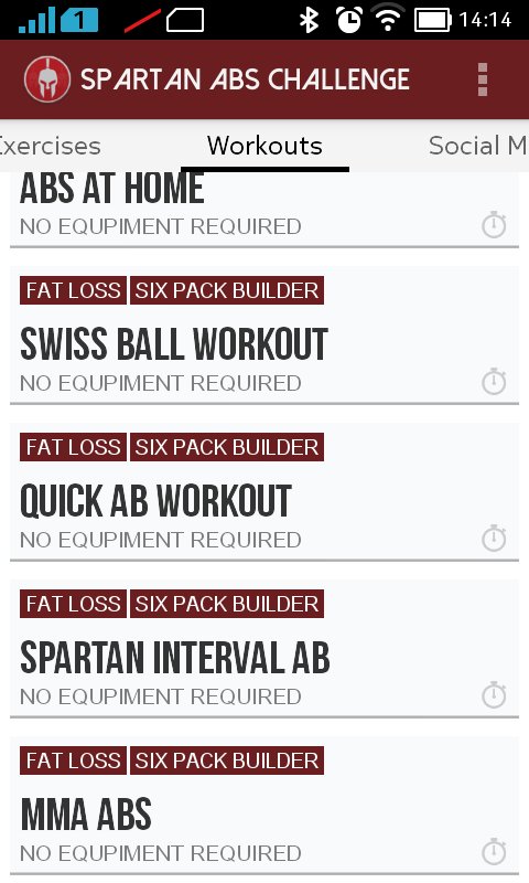 Spartan Abs Challenge截图8