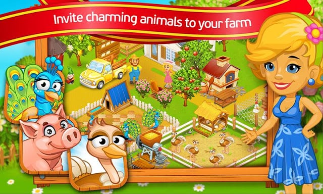 Farm Town: Cartoon Story截图6