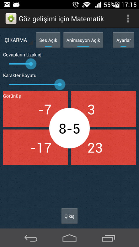 Göz Gelişimi için Matematik截图4