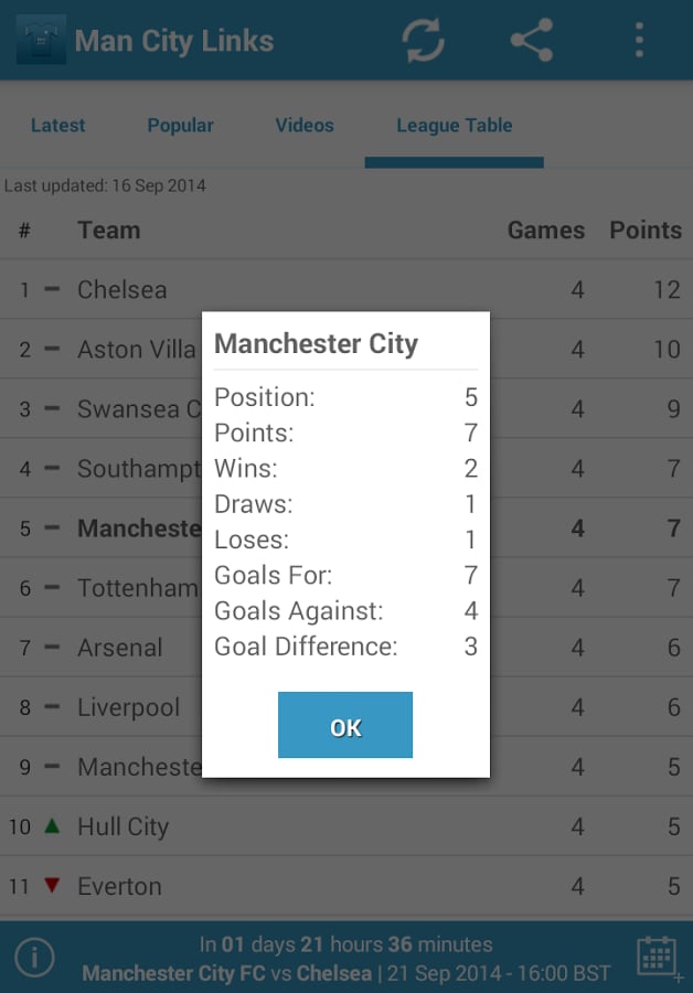 Man City Links截图5