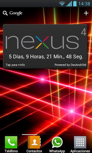 Nexus 4 Widget截图1