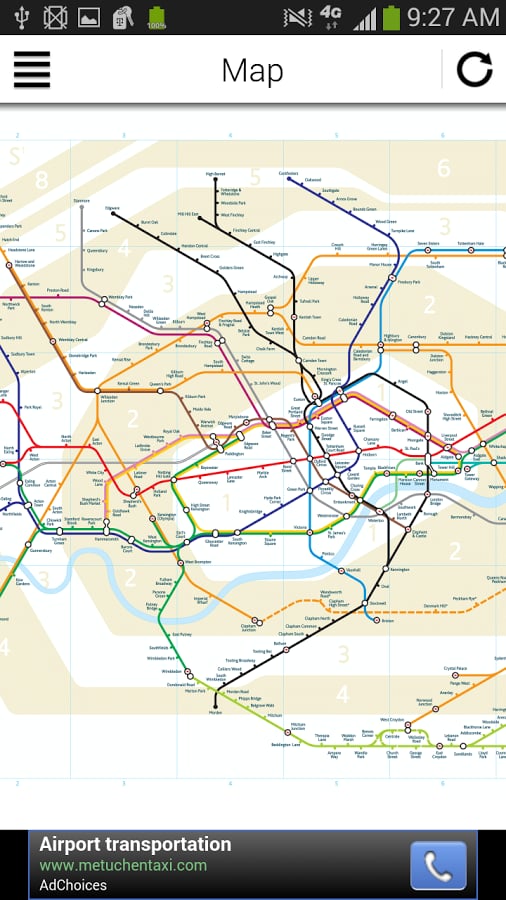 Simple London Tube (TFL)截图1