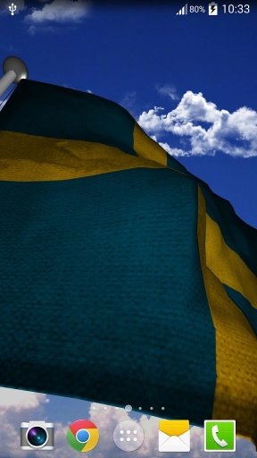 Sweden Flag - LWP截图4