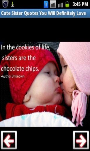 Cute Sister Quotes截图7