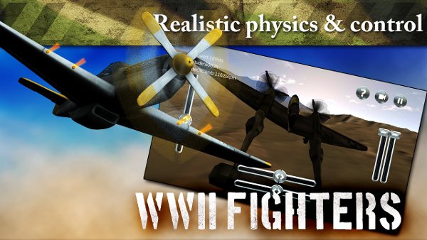 World War 2 Fighter Flight Sim截图1