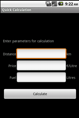 Logbook: Calculate Fuel Econ截图1