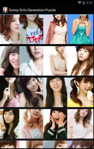 Sunny Girls Generation Puzzle截图1