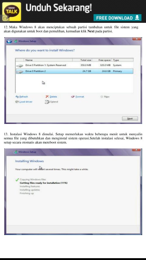 Install Windows 8 Tutori...截图6