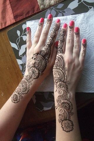 Latest Arabic Mehndi LWP截图3