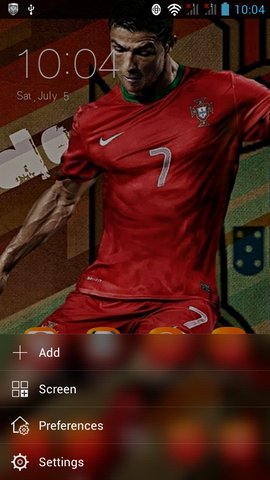 Ronaldo Theme CLauncher截图1