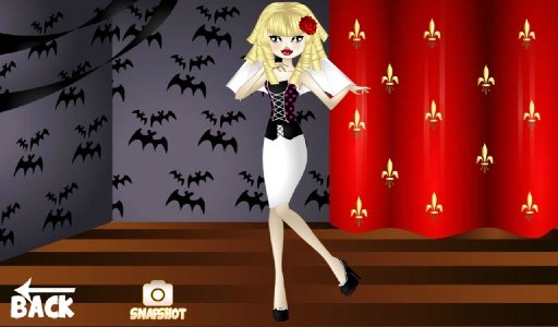 Vampire Dress Up Free截图4