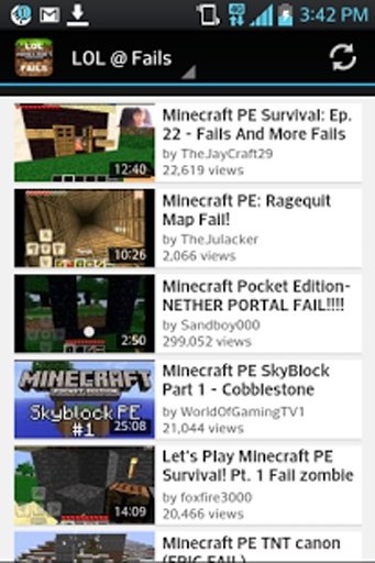 Funny Fails Minecraft Pocket截图2