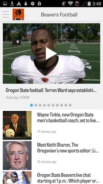 OregonLive: OSU Football News截图