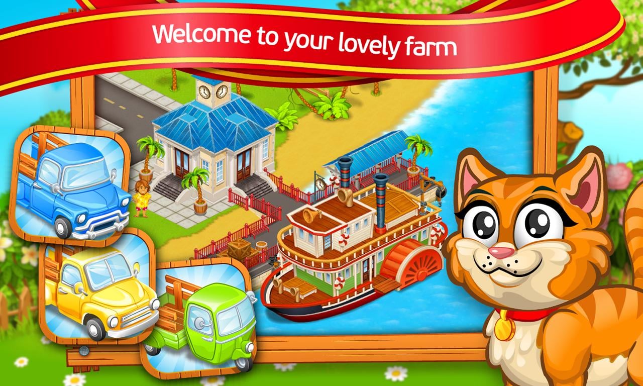 Farm Town: Cartoon Story截图8