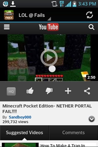 Funny Fails Minecraft Pocket截图5