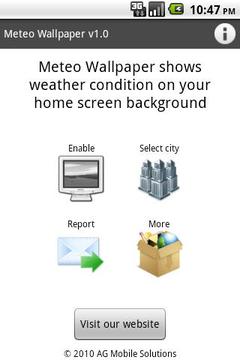Meteo Wallpaper截图