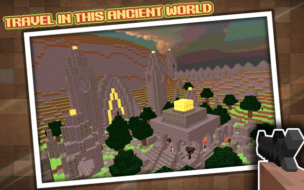 Temple of Blocks Raider Craft截图9