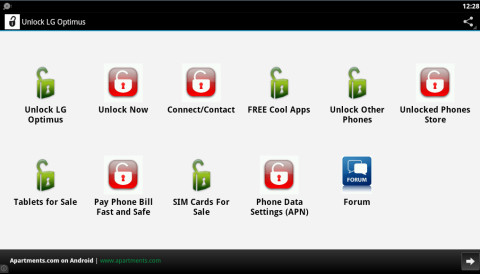 Unlock LG Optimus截图2