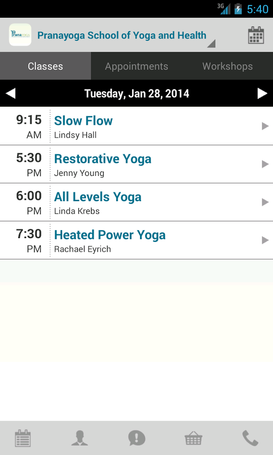 Prana Yoga School截图3