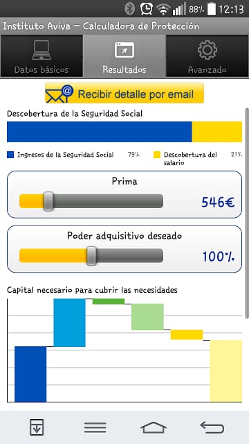 Calculadora de Protecci&oacute;n截图8