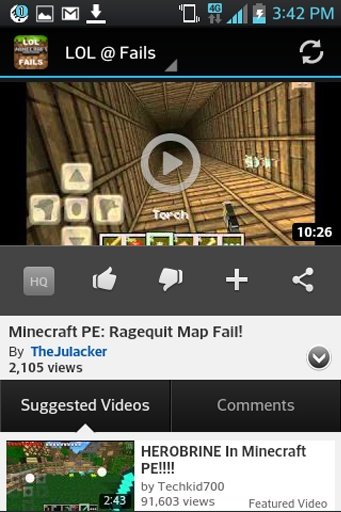 Funny Fails Minecraft Pocket截图1