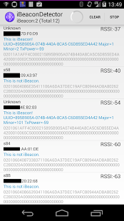 iBeacon Detector截图2