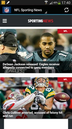 NFL Web截图3