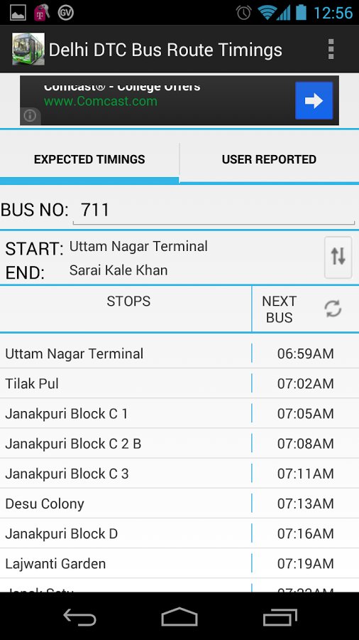 Delhi DTC Bus Timings & Routes截图1