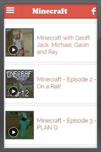 Minecraft Games Video截图1