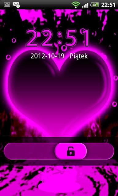 Hearts Theme for GO Locker截图3