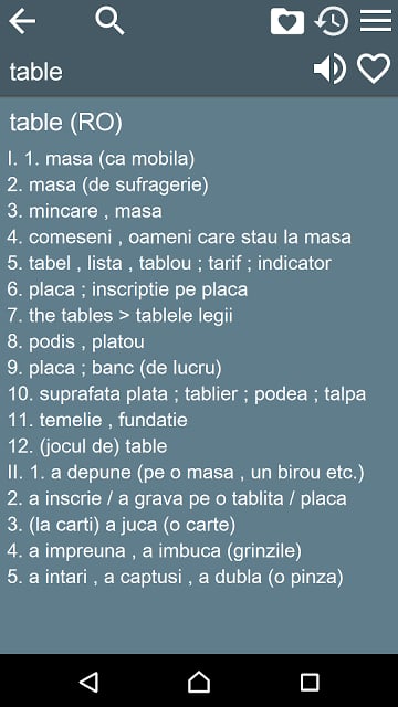 English Romanian Dictionary Fr截图5