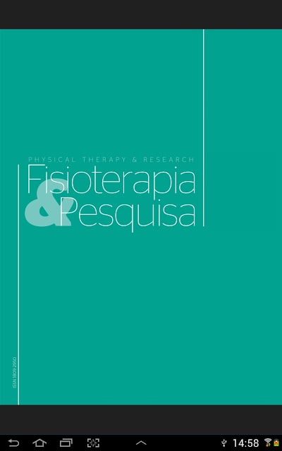 Fisioterapia e Pesquisa截图1